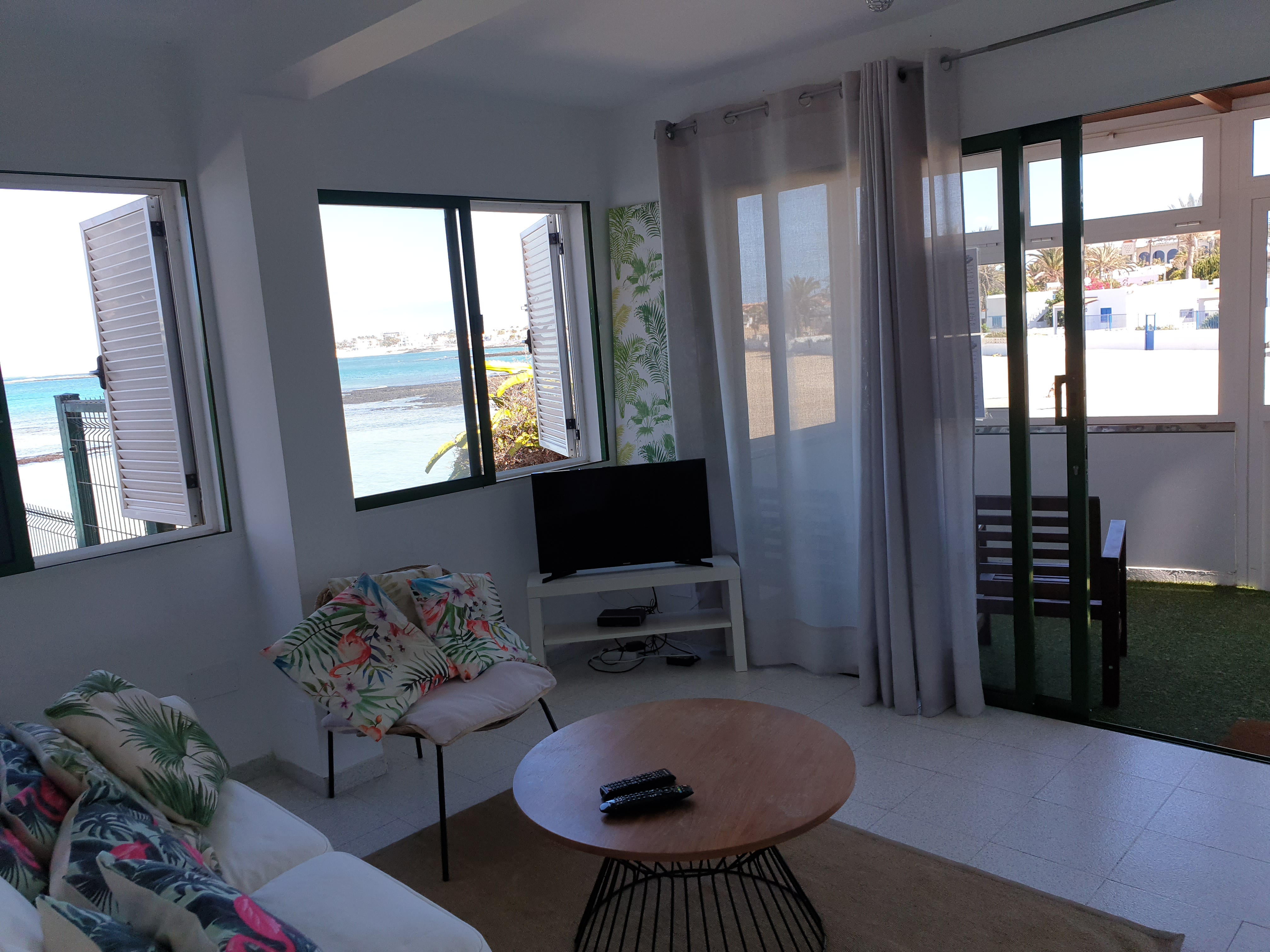 Vistas al mar desde el salón